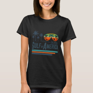 Retro Gulf of US America Est 2025 American Flag G T-Shirt