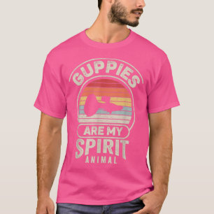 Retro Guppies sind meine geile Tierfreude T-Shirt