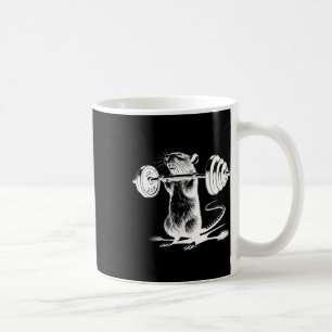 Retro-Gym-Ratte Fitness Bodybuilding Training Gewi Kaffeetasse