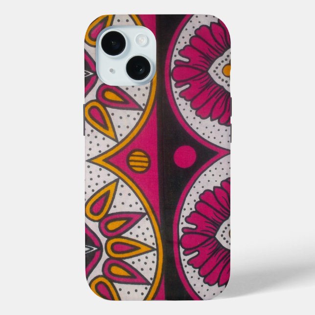 Retro Hakuna Matata Apparel Geschenkdesigner Merch iPhone 15 Hülle (Rückseite)