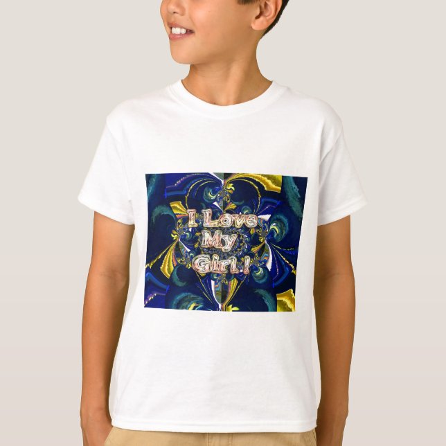 Retro Hakuna matata Infinity I Liebe my Girl.jpg T-Shirt (Vorderseite)