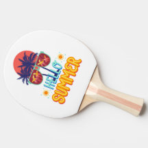 Retro Hallo Sommer Strand Vibes Palme Baum Rücken