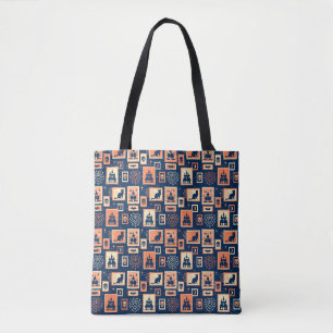 Retro-Halloween-Artistamps Tasche