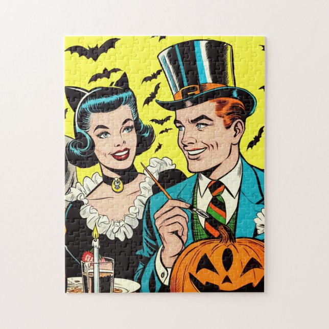 Retro Halloween Comic (Vertikal)