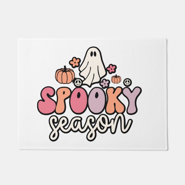 Retro Halloween Fußmatte (Vorderseite)
