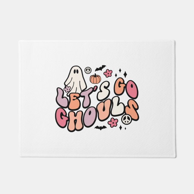 Retro Halloween Fußmatte (Vorderseite)