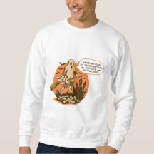 Retro Halloween Ghost Safety - Bleibe Safe