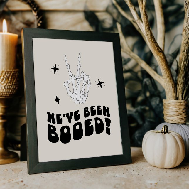 Retro Halloween Groovy Boo Neighbor Game Sign Poster (Von Creator hochgeladen)