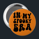 Retro Halloween in meiner Spooky-Ära Vintager Fall Button<br><div class="desc">Retro Halloween in meiner Spooky-Ära Vintager Fall</div>