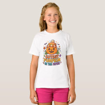 Retro-Halloween-Kinder-T-Shirt ,Gruseliger kleiner