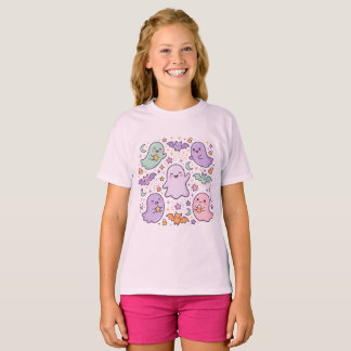 Retro-Halloween-Kinder-T-Shirt, Rose Spooky T-Shirt