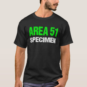 Retro Halloween Kostümbereich 51 Groom Lake Roswel T-Shirt