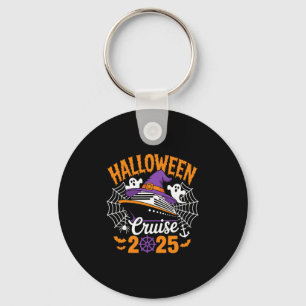 Retro-Halloween-Kreuzfahrt 2025 passende Familien- Schlüsselanhänger