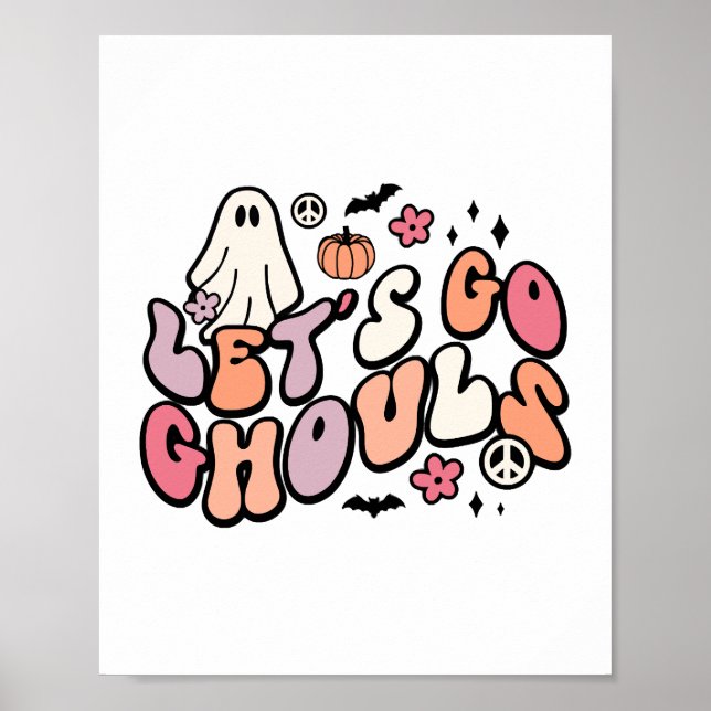 Retro Halloween    Poster (Vorne)