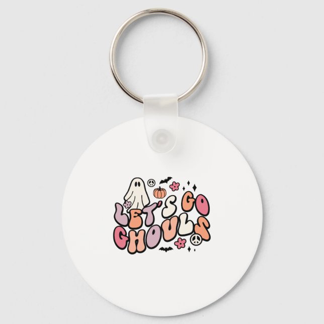 Retro Halloween    Schlüsselanhänger (Vorderseite)