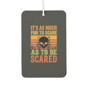 Retro-Halloween-Schreck-Schädel-Design_1 Autolufterfrischer