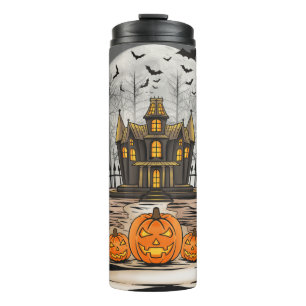 Retro Halloween  Thermosbecher