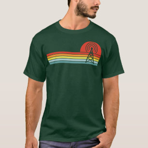 Retro Ham Radio Antenne T-Shirt