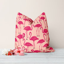 Retro handgezeichneter Flamingo | Tropisches Muste