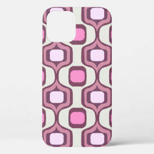 Retro Handgezeichnetes geometrisches Quadratmuster Case-Mate iPhone Hülle