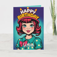 Retro Happy Birthday Daughter