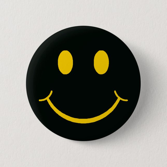 Retro Happy Face Button (Vorderseite)