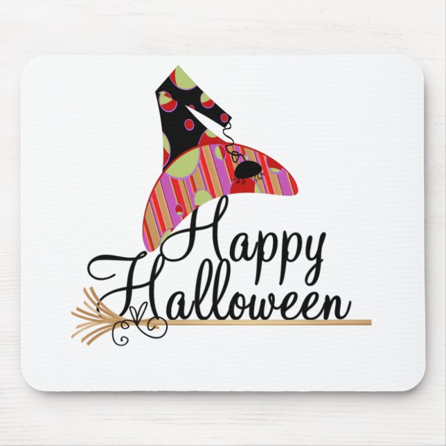 Retro Happy Halloween Mousepad (Vorne)