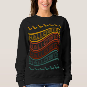 Retro Happy Halloween Sweatshirt