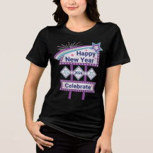 Retro Happy New Year Sign - Celebrate Marquee
