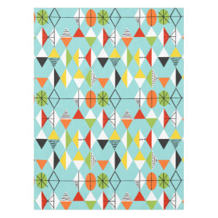 Retro Harlekin-Muster-Tischdecke Tischdecke