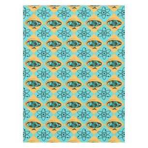 Retro Harlequin Globe Trotter Tablecloth Tischdecke