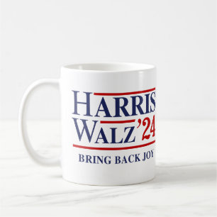 Retro Harris Walz '24 - Freude zurückbringen Kaffeetasse