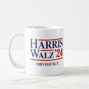 Retro Harris Walz '24 - offensichtlich Kaffeetasse