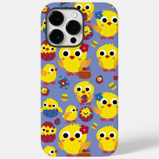 Retro Hatch Ostereier Case-Mate iPhone 14 Pro Max Hülle (Rückseite)