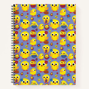 Retro Hatch Ostereier Notizbuch