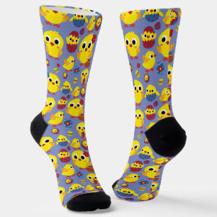 Retro Hatch Ostereier Socken