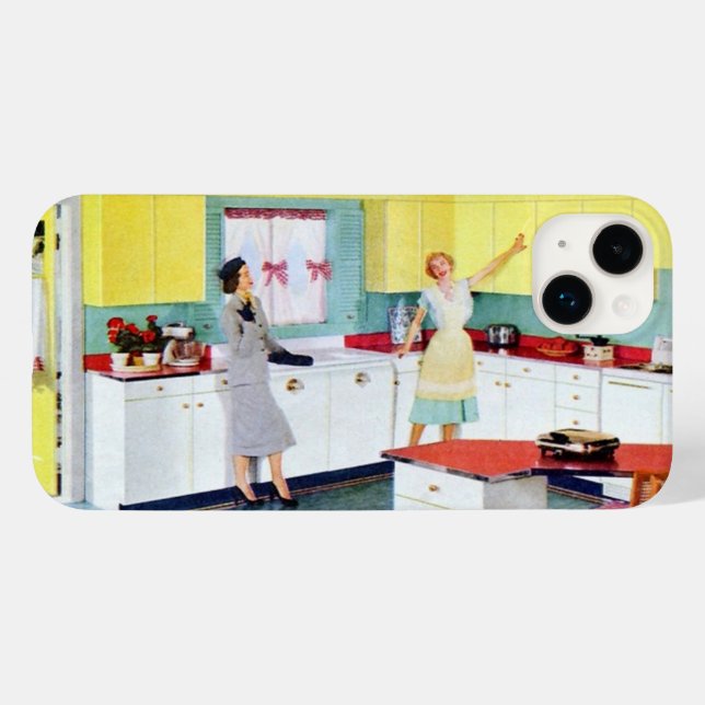 Retro Hausfrauen in Küche title_seo2 (Rückseite (Horizontal))