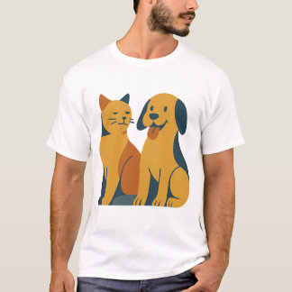 Retro Haustiere - Kunst und Kultur des Mittelalter T-Shirt