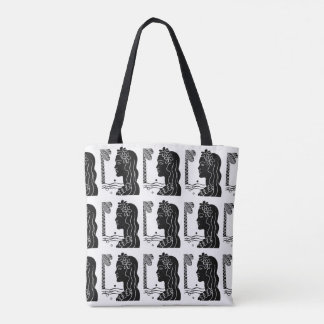 Retro Hawaiian Hula Girl Tasche