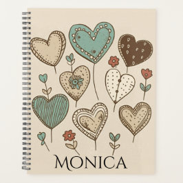 Retro Heart Planner Planer