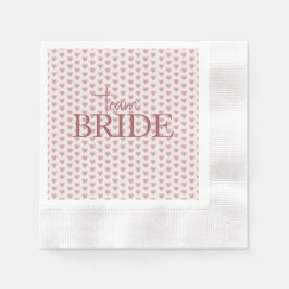 Retro Hearts Pink Burgundy Y2K Style Serviette