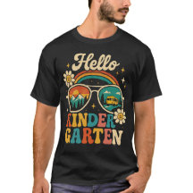 Retro Hello Kindergarten Zurück zur Sonnenbrille i