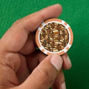 Retro Herbst Poker Chips