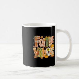 Retro Herbstgefühle Herbst Dankbar Kürbis Saison W Kaffeetasse