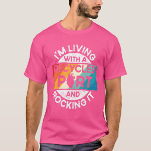 Retro-Herztransplantatübersiedlung im Leben mit Re T-Shirt