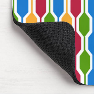 Retro Hexagons Mousepad