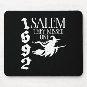 Retro Hexchy Salem 1692 verpassten sie eine Hexenh Mousepad