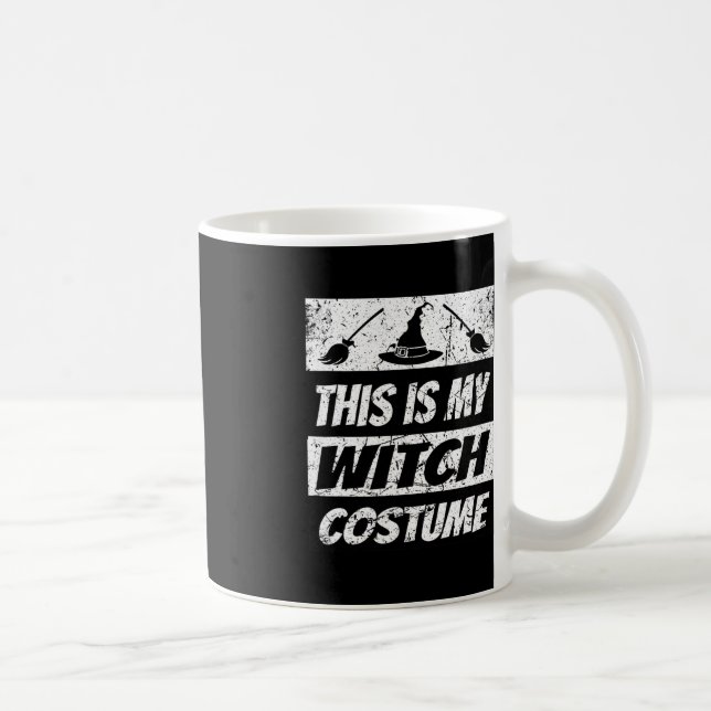 Retro Hexenmeister Halloween Matching Group Kostüm Kaffeetasse (Rechts)