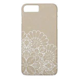 Retro Hintergrund mit Spitzeverzierung Case-Mate iPhone Hülle