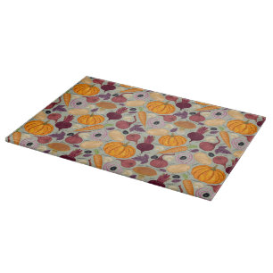 Retro Hintergrund vom Frischgemüse Schneidebrett